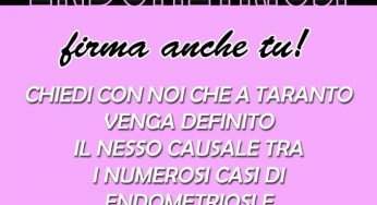Endometriosi, Taranto Lider dopo la risposta della Lorenzin: “Ora i fatti”