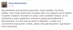 Matacchiera sindaco