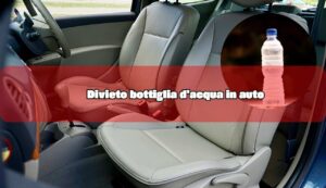 Divieto bottiglia d'acqua in auto - fonte_Canva - inchiostroverde.it