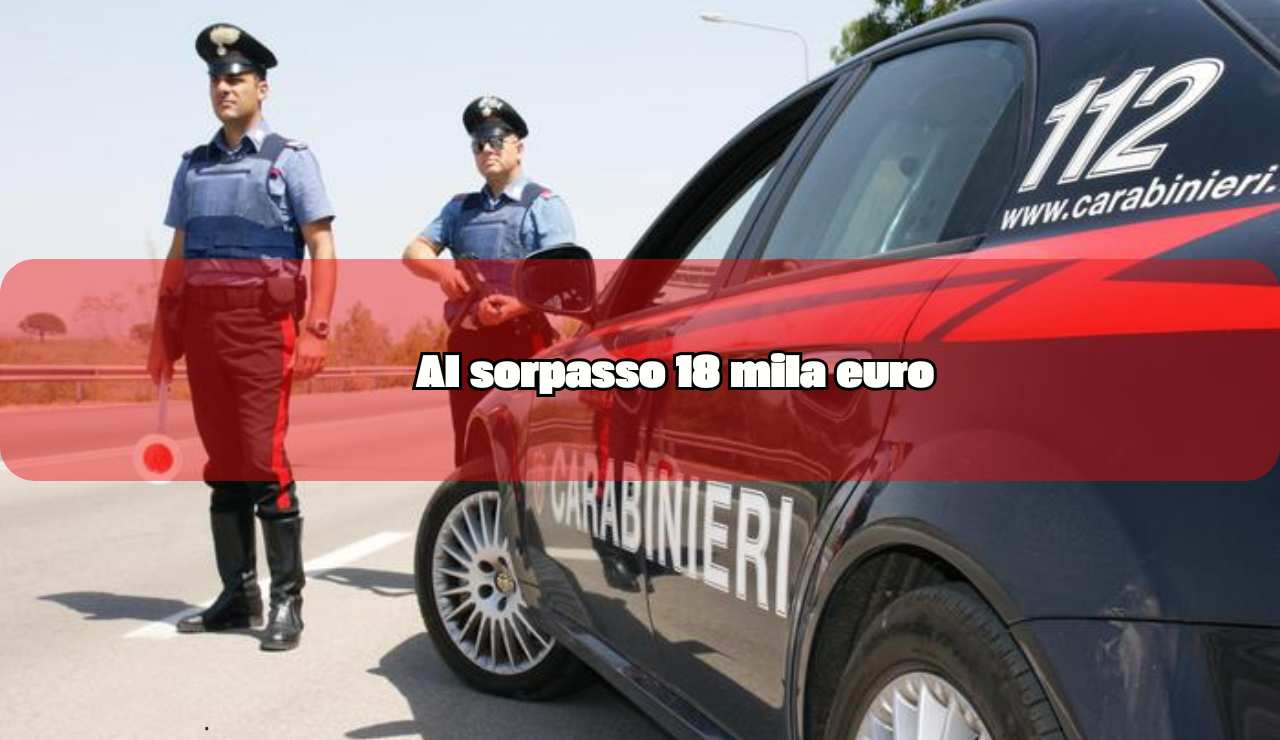 € 18 mila euro al sorpasso - fonte_Canva+ansa - inchiostroverde.it