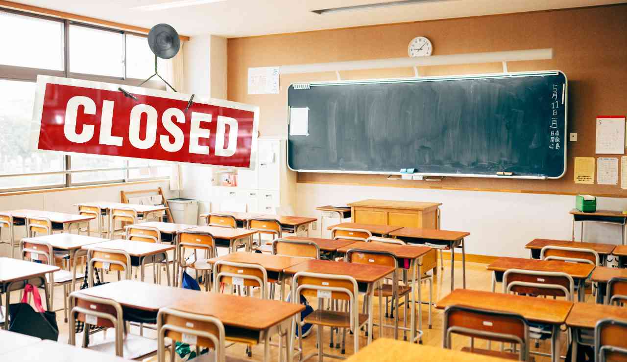Scuole chiuse in anticipo - Inchiostroverde.it (Fonte foto Canva)