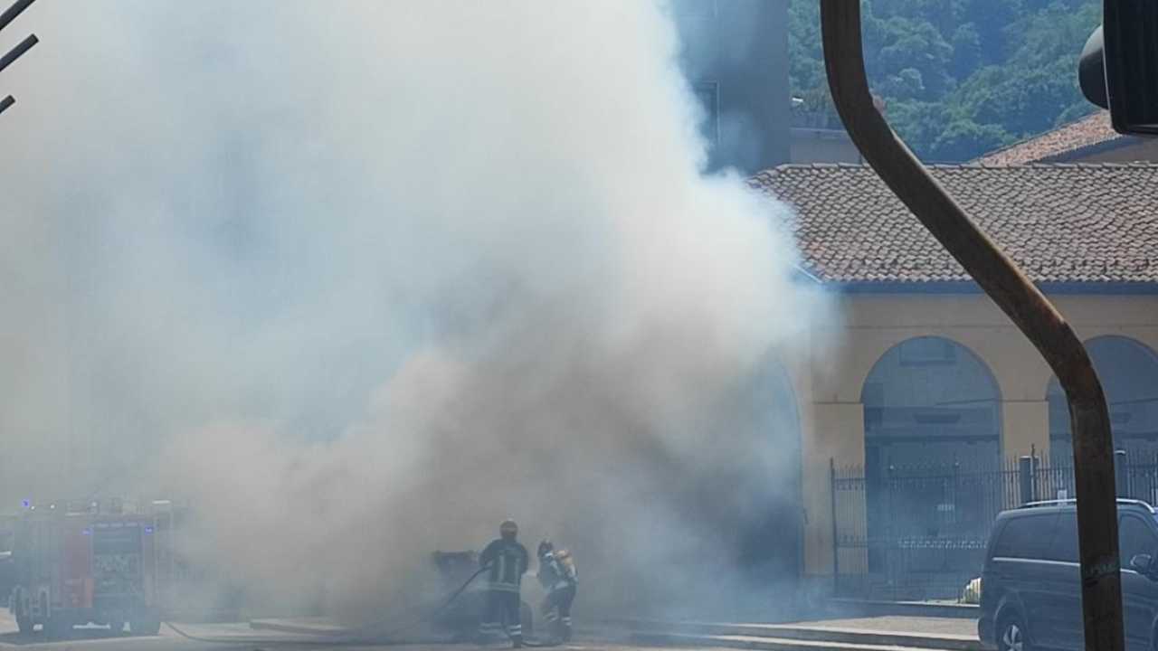 Como auto incendio