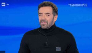 Alberto Matano lutto - Inchiostroverde.it (Fonte foto RaiPlay)